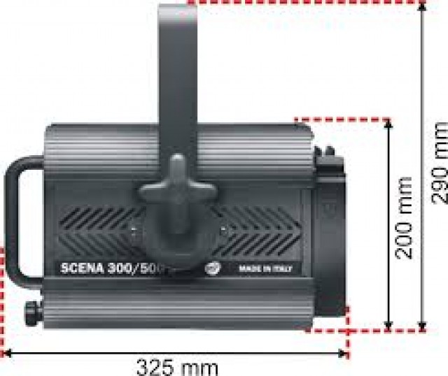 SCENA 500S P.C. Y FRESNEL
